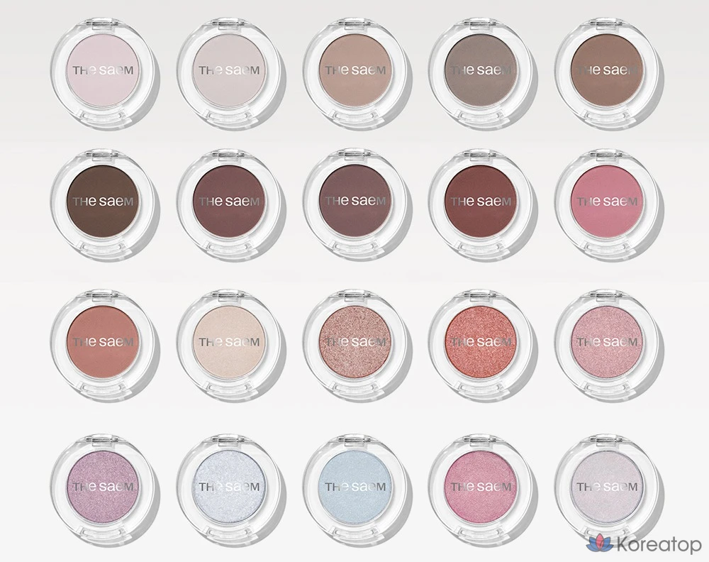 Тени для век The Saem Saemmul Single Eyeshadow, PK01 Fresh Strawberry Jelly, 1 шт., фото 9