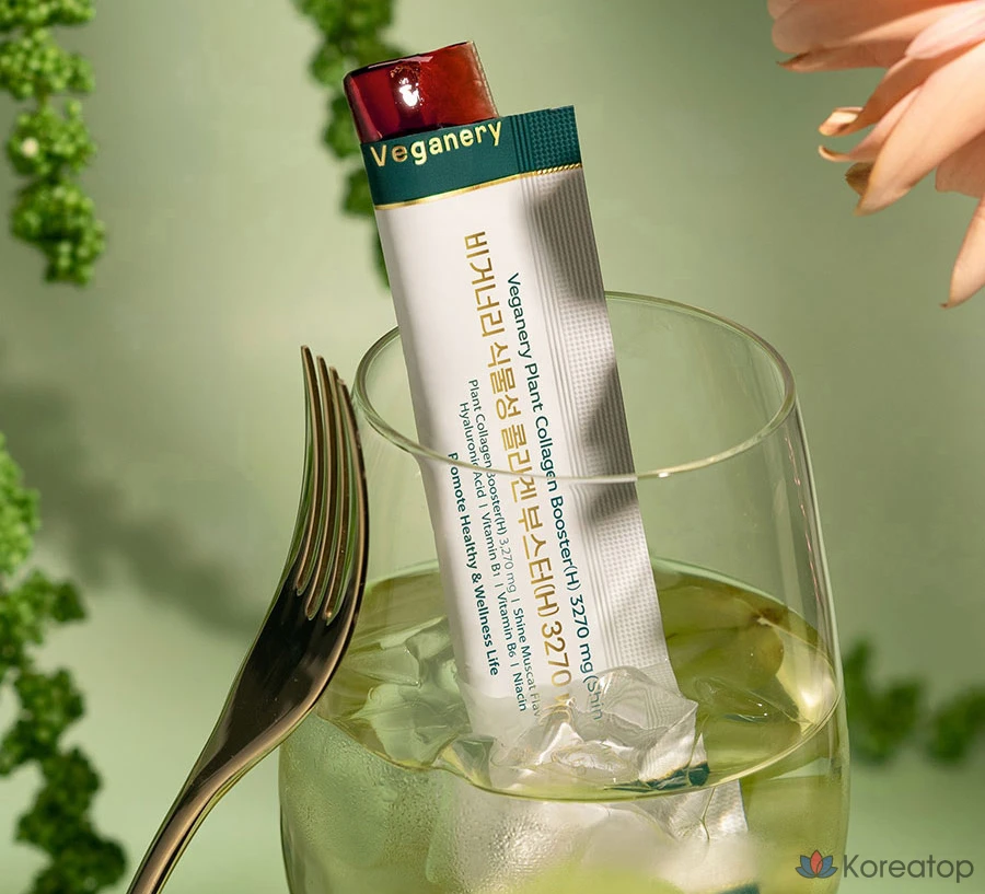 Веганский растительный коллагеновый бустер (H) 3270 мг (Shine Muscat) 14 пенсов, 280 г, 1 шт., фото 4