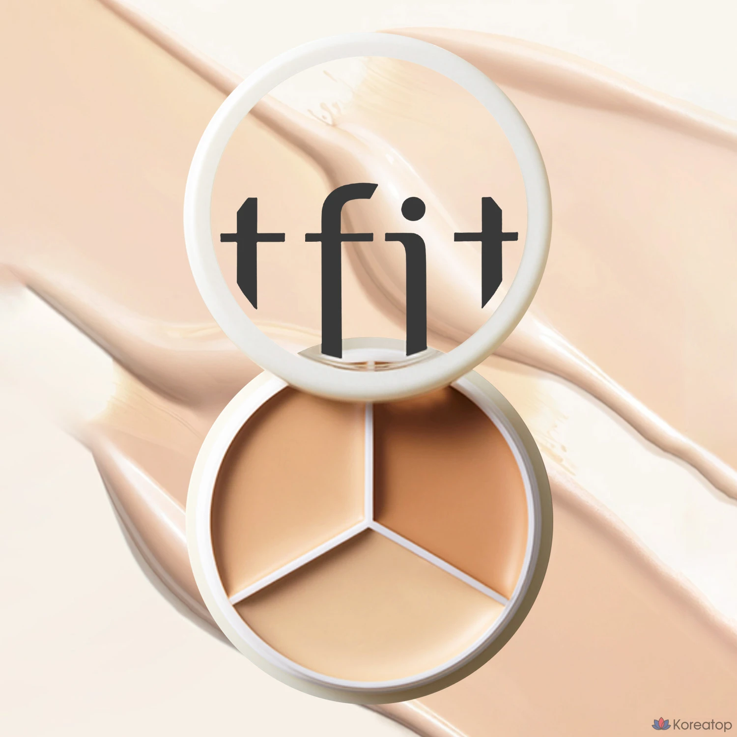 Консилер Tipit Cover Up Pro 15 г, нейтральный, 1 шт., светло-бежевый, натуральный бежевый, темно-бежевый