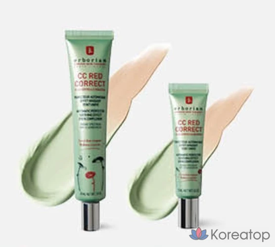 CC-крем Erborian Red Correct SPF25, 45 мл, 1 шт., фото 8