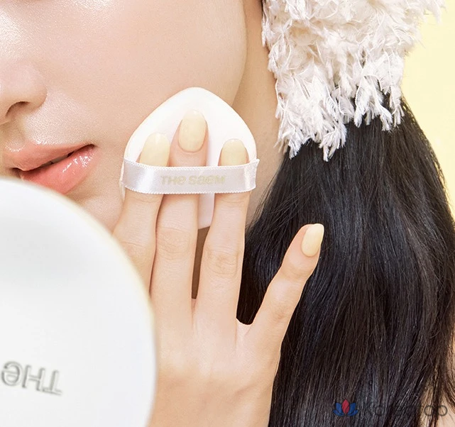 Набор The Saem Skin Perfection Glutathione Toning Cushion 12g + сменный блок 12g, 19N Clear Beige, 1 шт.