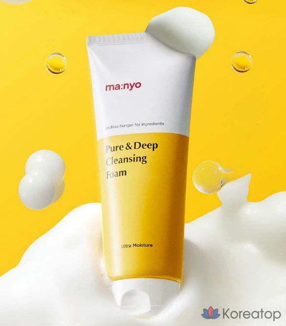 Manyo Factory Pure Cleansing Oil & Cleansing Foam Duo Set (2 вида, 4 набора), фото 4