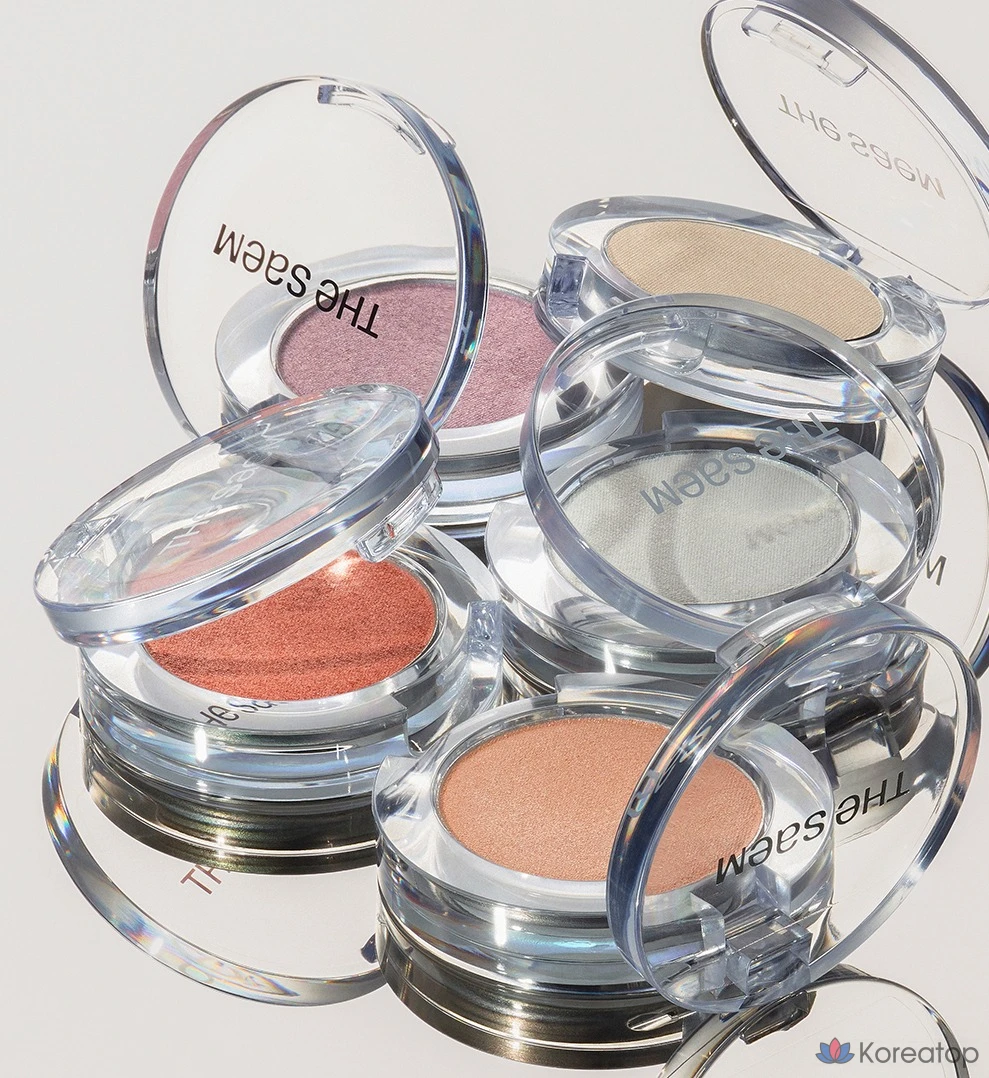 Тени для век The Saem Sammul Single Shadow Shimmer, PK02 Ipdukju Pig, 1 шт., фото 9