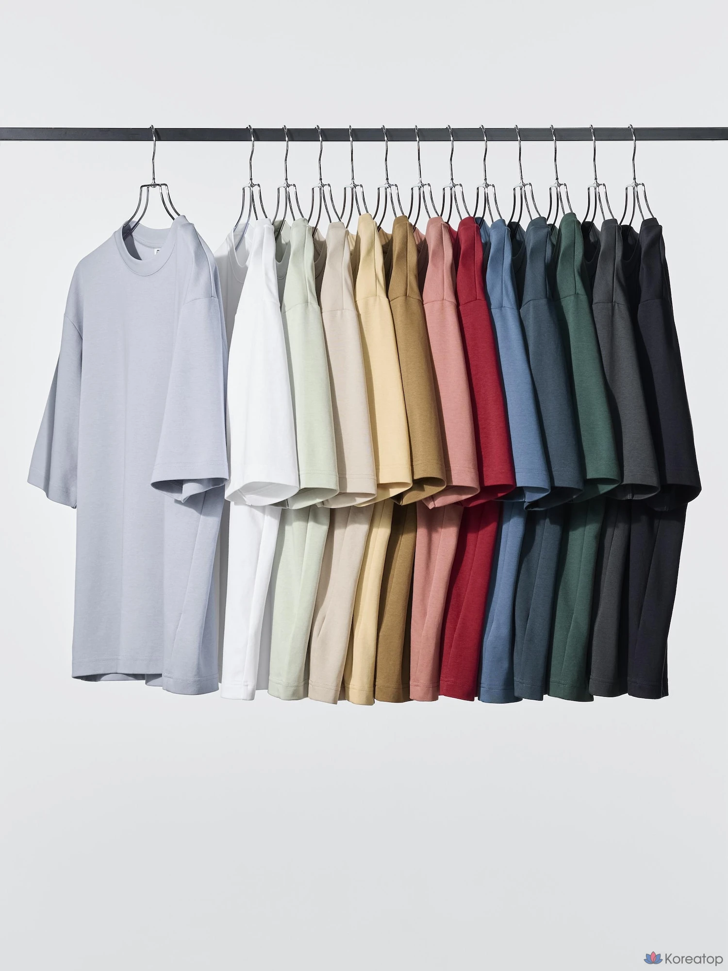 Футболка Uniqlo AIRism Cotton Oversized Crew Neck T-Shirt (5/10 рукава)