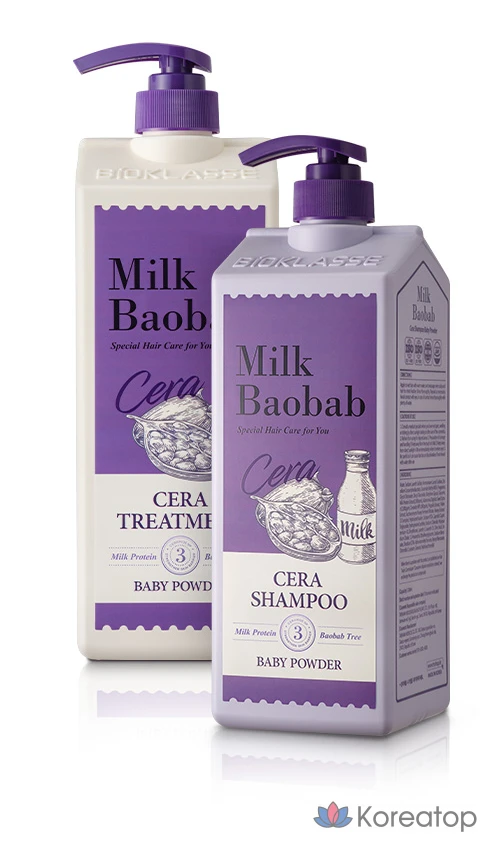 Детская присыпка Milk Baobab Sera Treatment, 1,2 л, 1 шт.