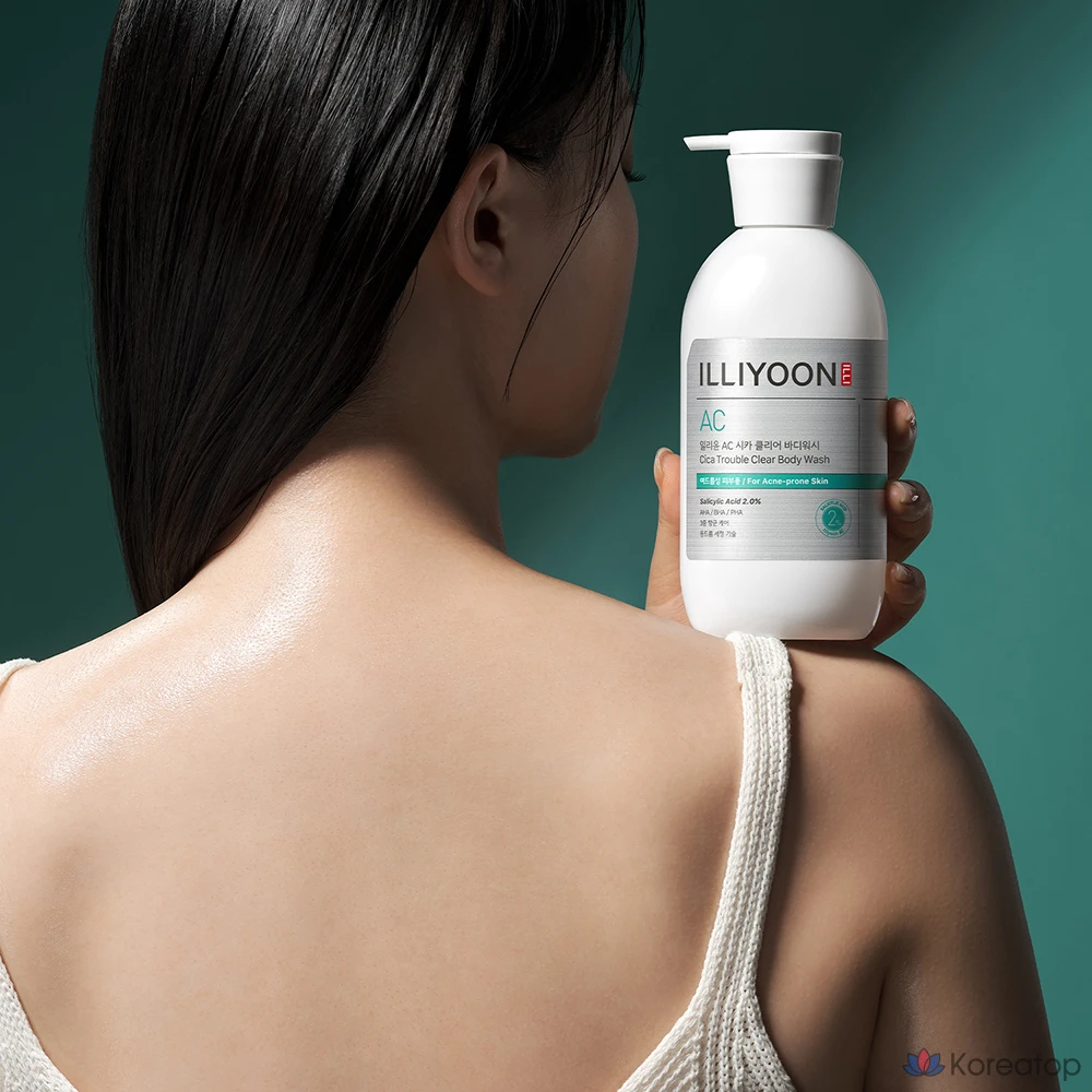 Гель для душа Illiyoon AC Cica Clear, 400 мл, 1 шт.