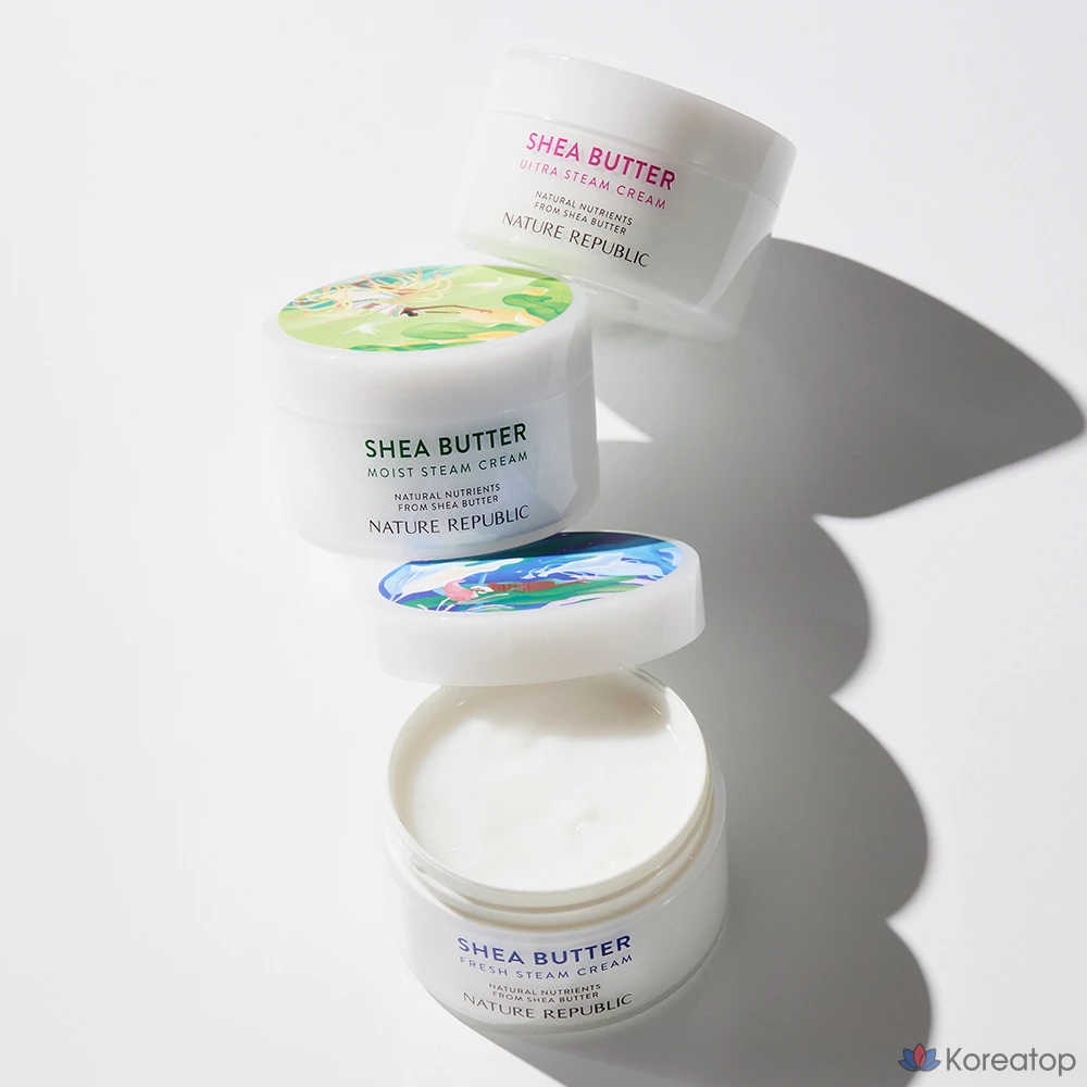 Крем для лица Nature Republic Shea Butter Fresh Steam для комбинированной кожи, 100 мл, 1 шт.