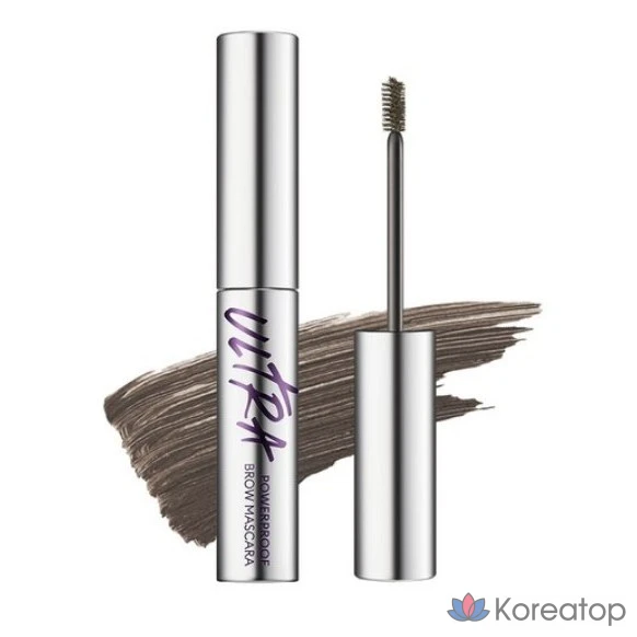 Корректор для бровей Missha Ultra Powerproof Brow Cara, 4 г, серо-коричневый, 1 шт.