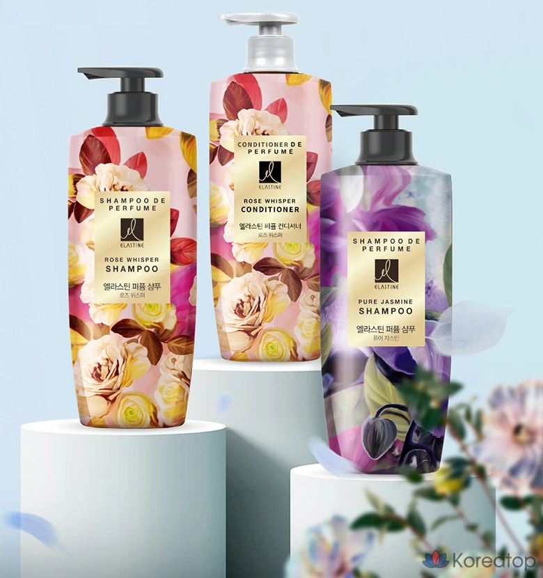 Парфюмированный шампунь Elastine Rose Whisper, 600 мл, 1 шт.