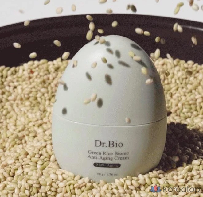 Крем для отбеливания и повышения эластичности кожи Dr. Bio Green Rice Biome Whitening Elasticity Cream, 1 шт., 50 г