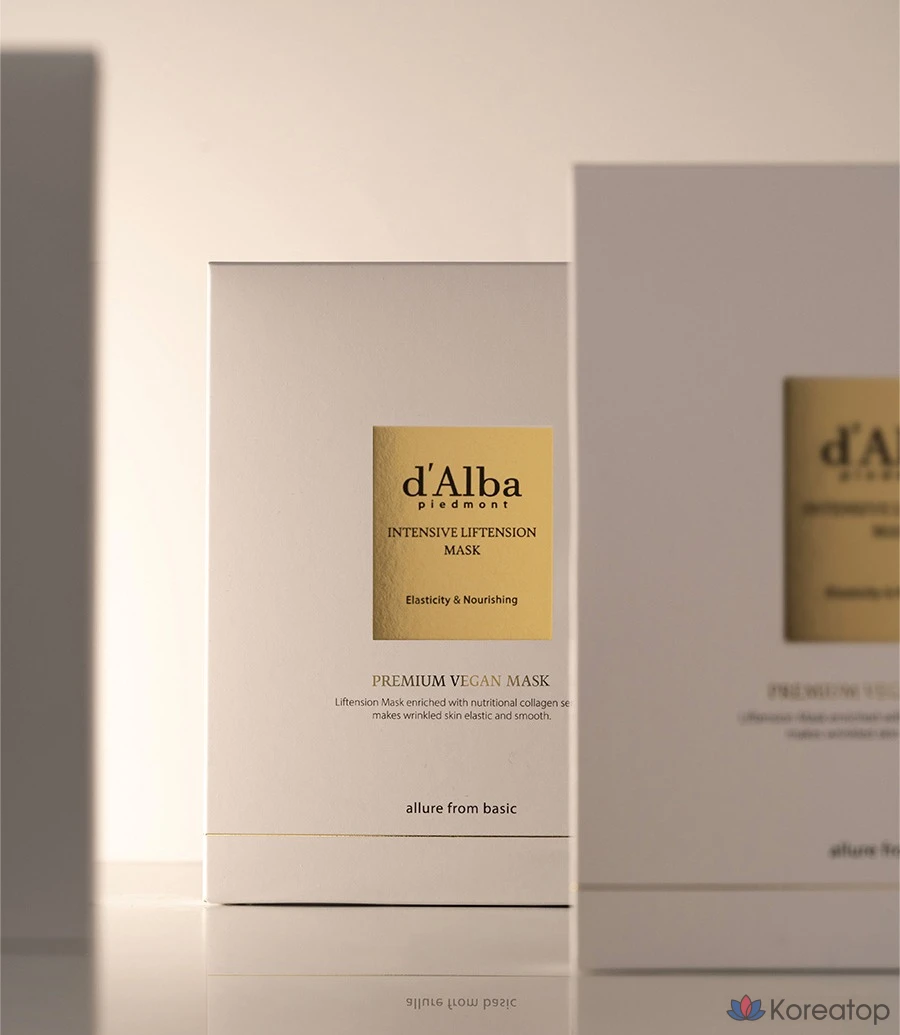 Интенсивная лифтинг-маска D'alba, 4 шт., 1 шт. в упаковке