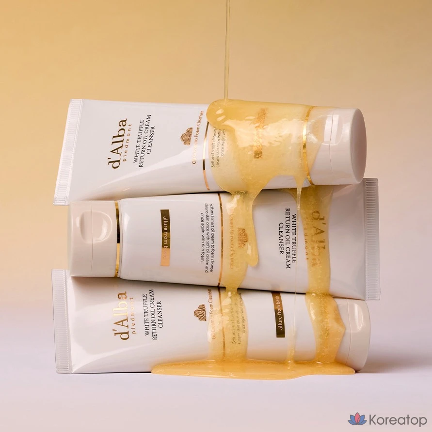 Очищающий крем-гель для лица D'alba White Truffle Return Oil Cream Cleanser, тюбик, 100 мл, 1 шт.