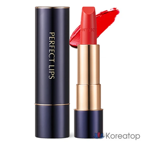 Помада Tony Moly Perfect Rouge Intense, 3,5 г, 1 шт., цвет 06, насыщенный красный.