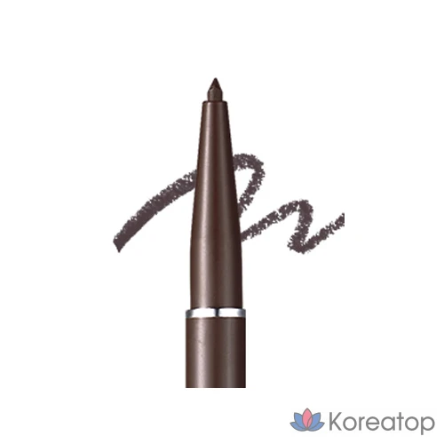 Карандаш для бровей Tony Moly Lovely Eyebrow Auto Pencil, 0,1 г, № 3, серо-коричневый, 1 шт., фото 2