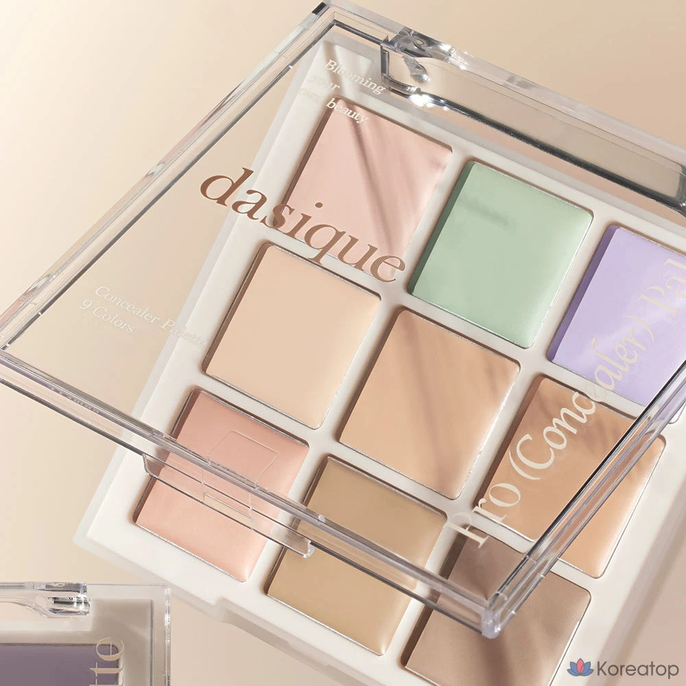 Палетка консилеров Dasique Pro, 9 г, 1 слой, 1 шт.