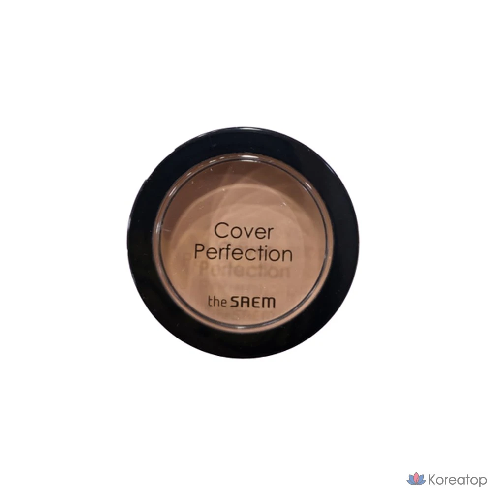 Консилер The Saem Cover Perfection Pot, 6 г, 0,5 г, цвет ICE BEIGE, 1 шт.