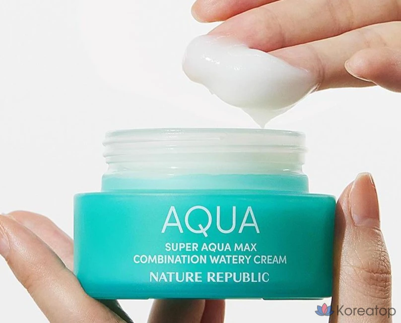 Увлажняющий крем Nature Republic Super Aqua Max для комбинированной кожи, 80 мл, 1 шт.
