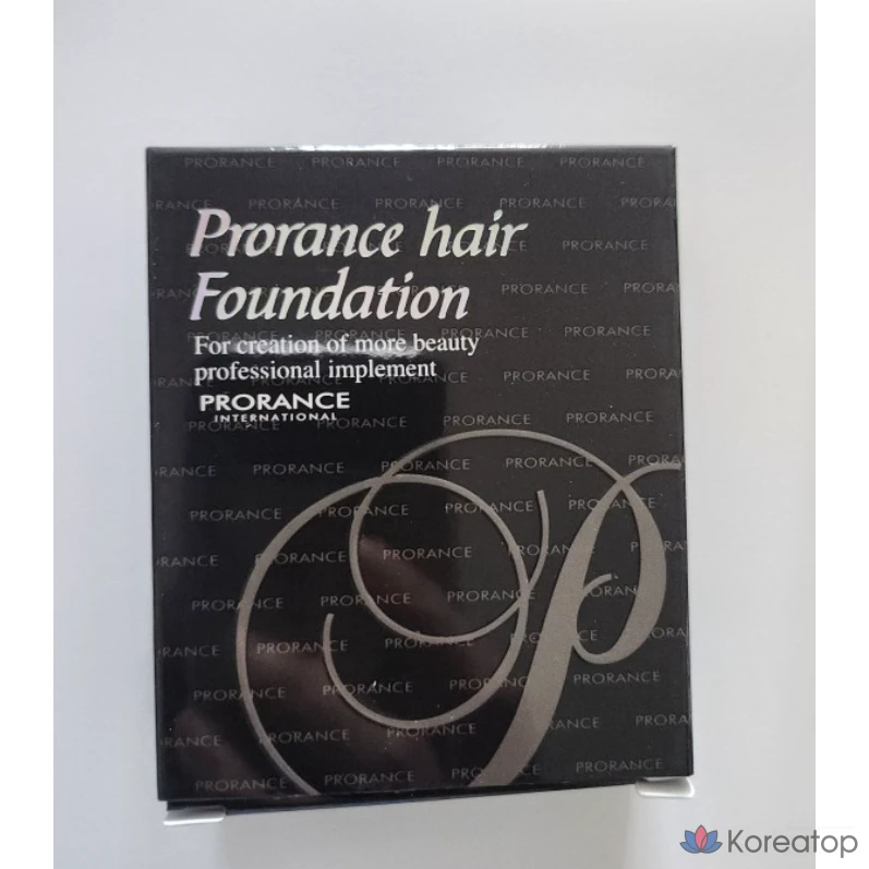 Тональный крем-кушон Prorance для седых волос, тушь для седых волос, частично седых волос, черных волос, тональный крем для волос - черный, 1 шт.