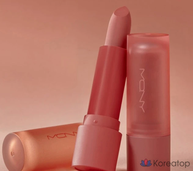 Матовая пудровая помада Mqny New York, 1 шт., оттенок 04 Peach Fog, фото 8