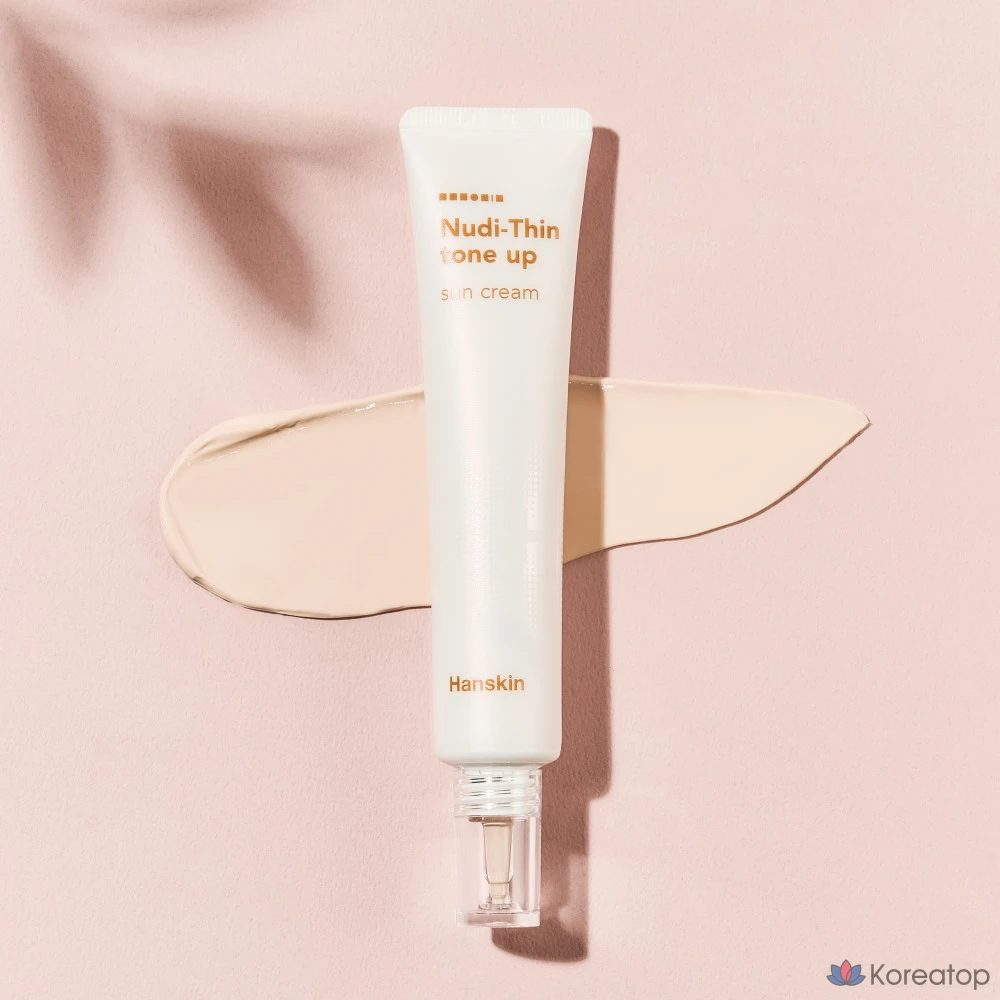 Солнцезащитный крем HANSKIN Nude Scene Tone-Up SPF50+ PA++++, 40 мл, 1 шт.