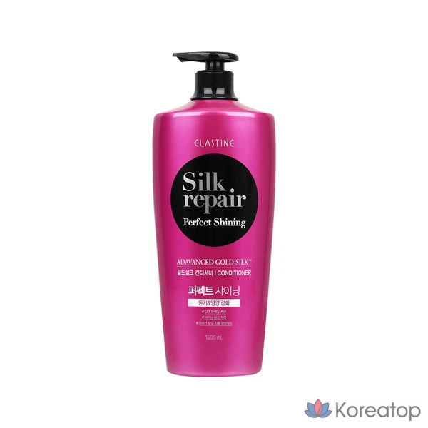 Кондиционер для восстановления и придания блеска волосам Elastine Silk Repair, 1 л, 1 шт.