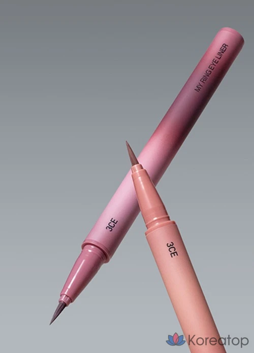 Подводка для глаз 3CE My Ring, 1 шт., цвет пепельно-лавандовый, фото 4