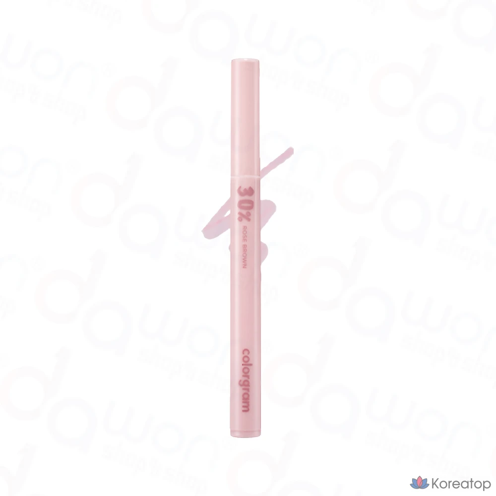 Контурный карандаш для лица Colorgram Contour Creator Liner 6 COLOR, оттенок 08 70% Rose Brown, 1 шт., фото 7