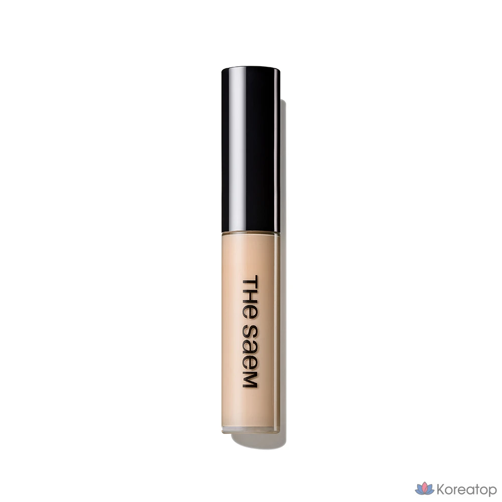 Набор консилеров The Saem Cover Perfection Concealer Duo Set A, 1 шт., 1 оттенок Correct Beige + 1,5 оттенка Natural Beige, фото 3