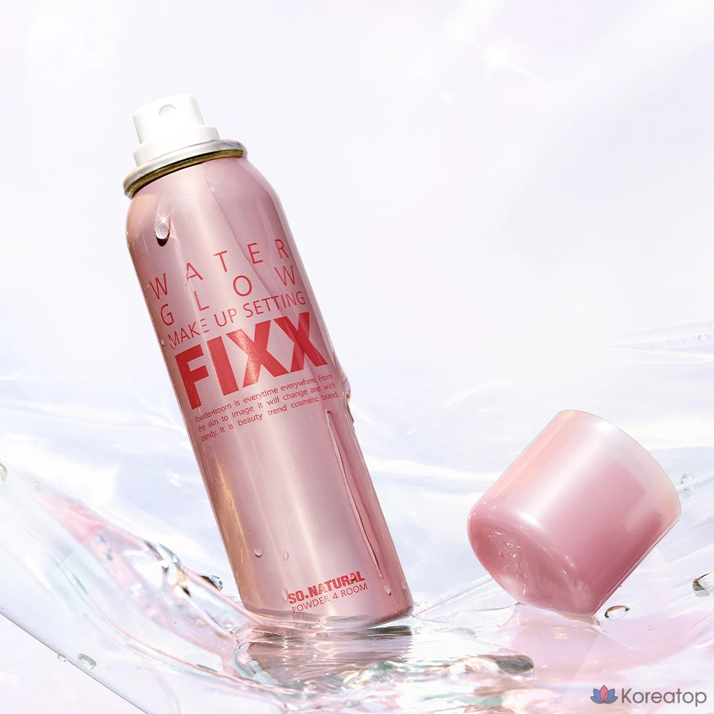 Фиксатор макияжа So Natural Water Glow, 75 мл, 1 шт.