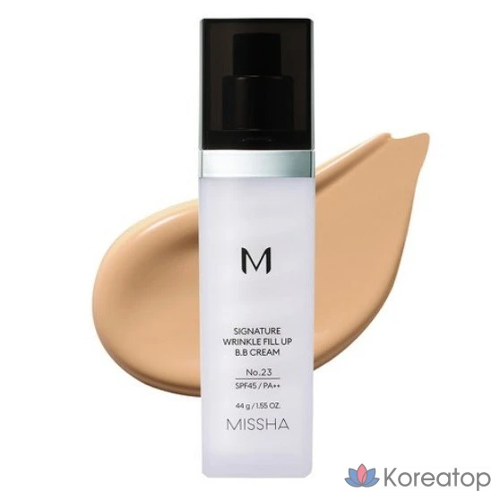 BB-крем Missha M Signature Wrinkle Fill-Up SPF45 PA++, оттенок Calm Beige, 44 г, 1 шт.