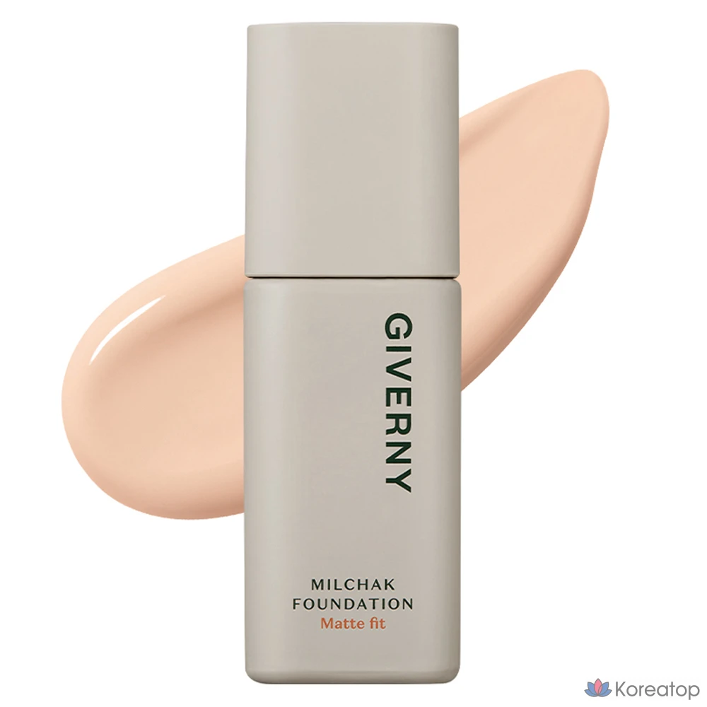 Тональный крем Giverny Close-Fit Matte Foundation, 30 мл, 1 шт., цвет 17C (фарфор).