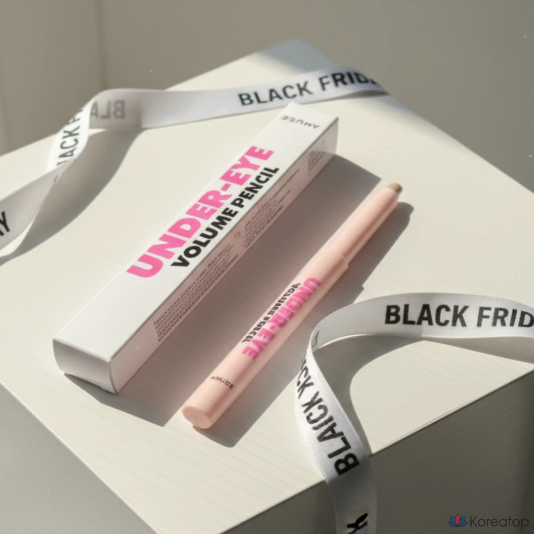 Подводка для глаз Amuse Aegyo-sal Volume Pencil Glitter Aegyo-sal Liner, 1 шт., № 01, бежевый объем., фото 2