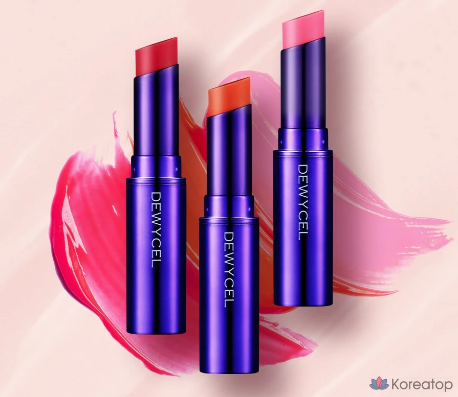 Тинтирующий бальзам для губ DEWYCEL Tinting Touring Tint Balm, оттенок «Редкий коралл», 4,5 г, 1 шт., фото 8