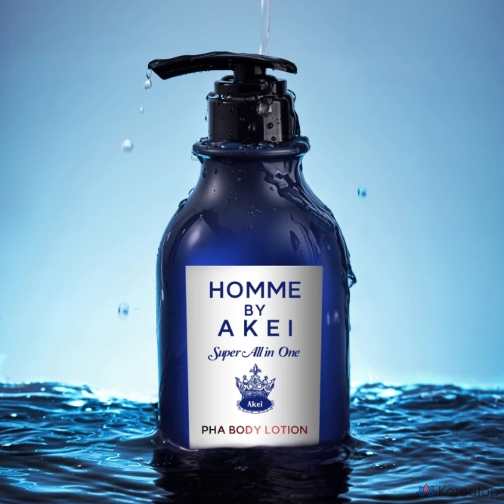 Akei Derma+ Homme Super All-in-One PHA Perfume Body Lotion Sensepheromone Scent, 550 мл, 1 шт.