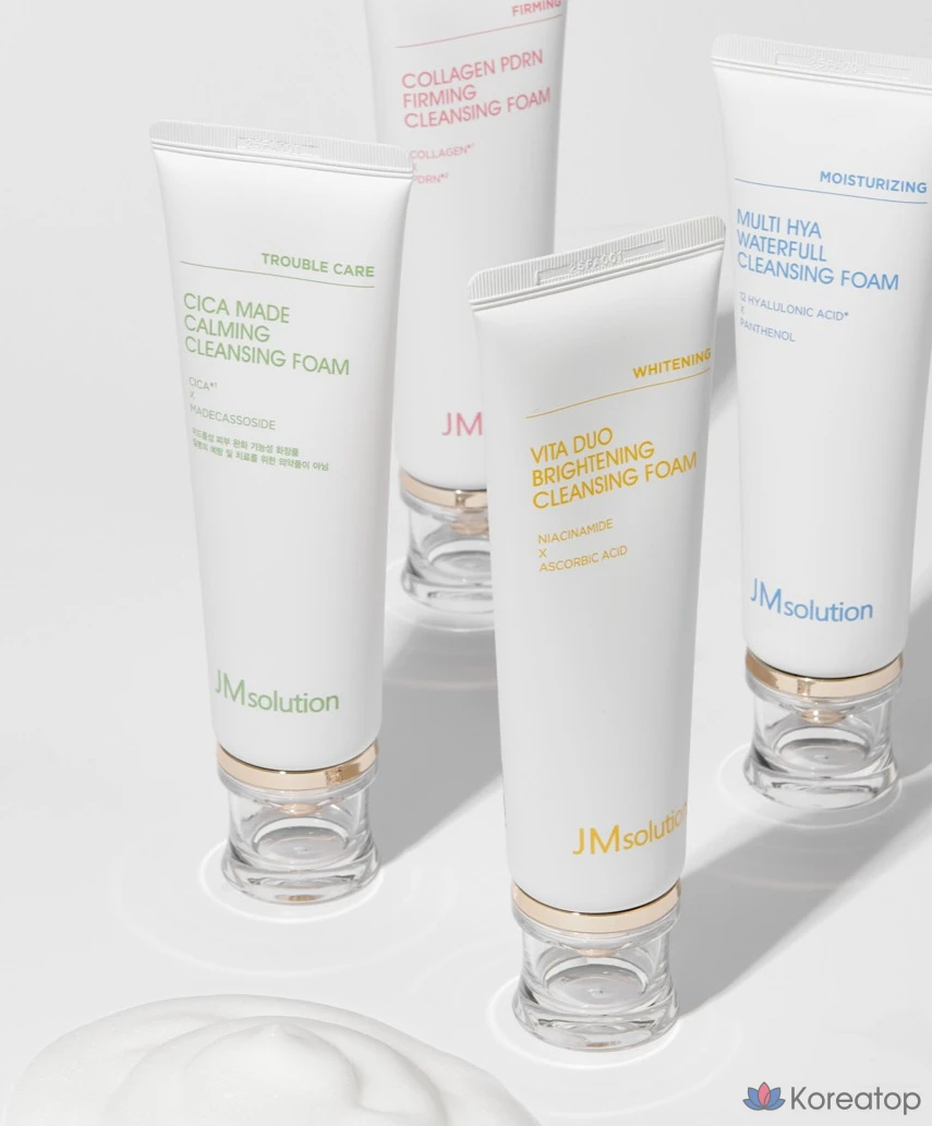 Очищающая пенка для лица JM Solution Collagen PDRN с коллагеном, 1 шт., 120 мл