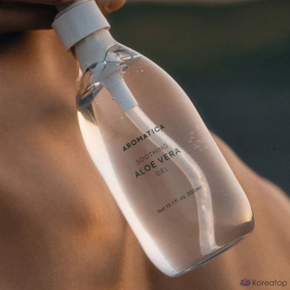 Aromatica Успокаивающий гель алоэ вера, 300 мл, 1 шт., фото 2
