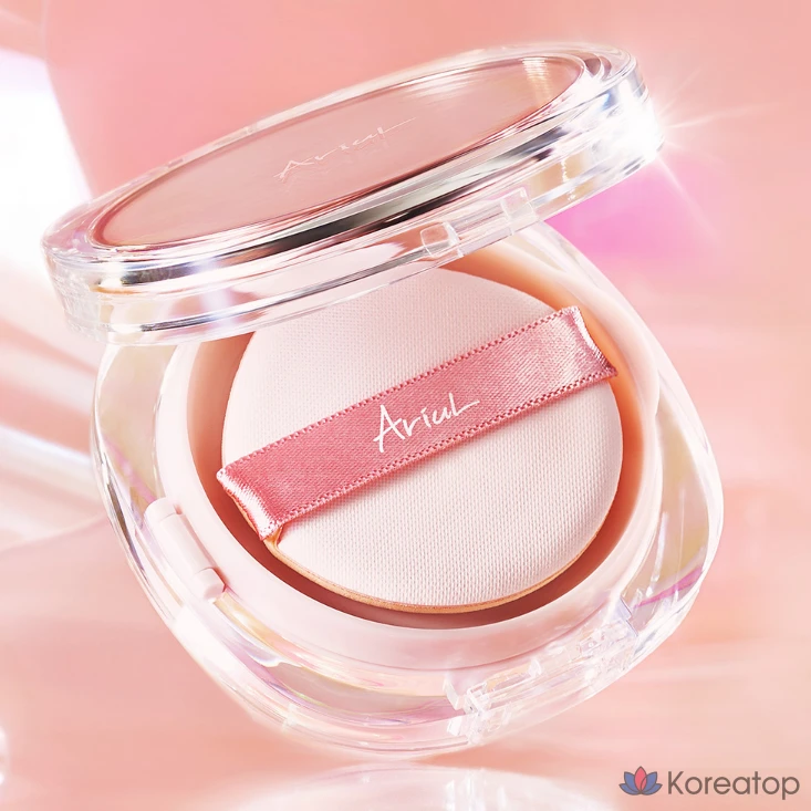 Тональный крем-кушон Ariel Ink Feeder Cover Lasting Cushion Foundation SPF50+ PA++++, оттенок 04 Latte, 1 шт.