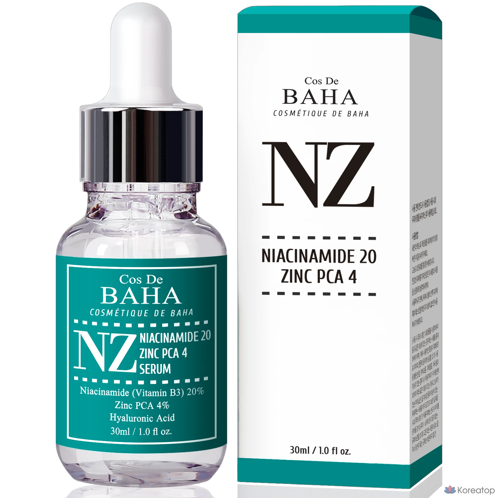 Сыворотка Cos De Baha с ниацинамидом высокой концентрации, 30 мл, 1 шт.