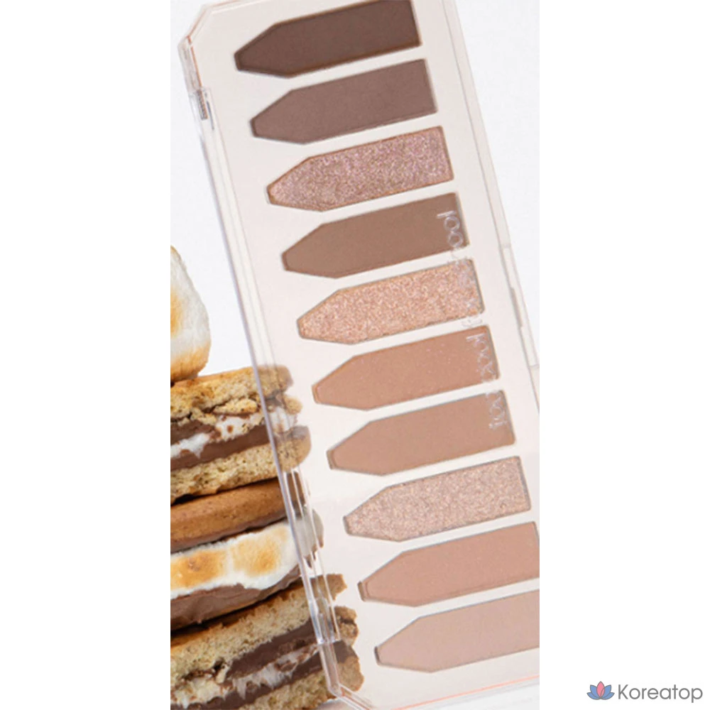 Палетка теней Too Cool for School Frottage, № 3, оттенок Milk S'more, 1 шт., фото 6