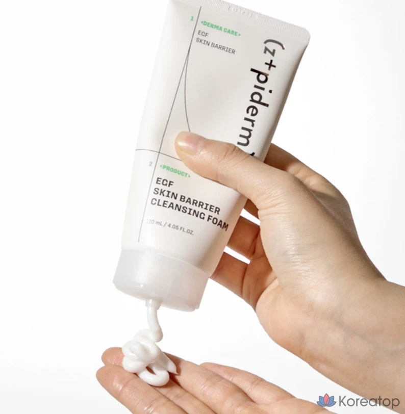 Очищающая пенка для кожи Z+DERM Easy GF Skin Barrier Cleansing Foam, 1 шт., 120 мл