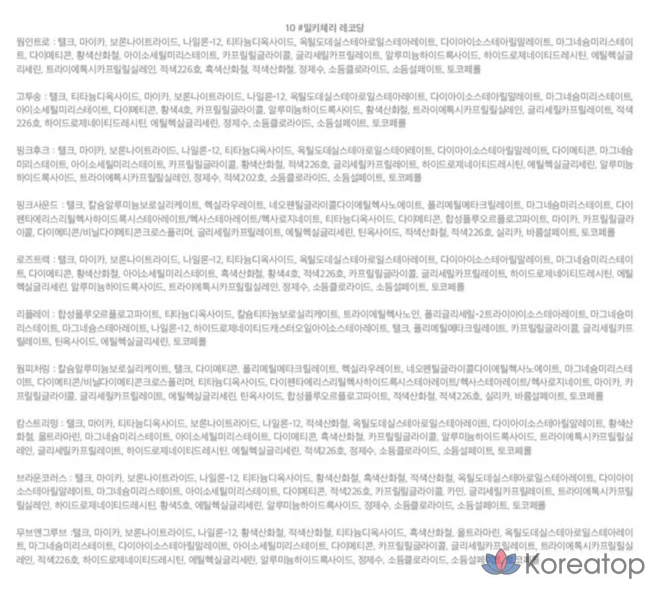 Палитра теней для век Lilybyred Mood Keyboard Eye Palette, 10 записей Milky Cherry Recordings, 1 шт., фото 10