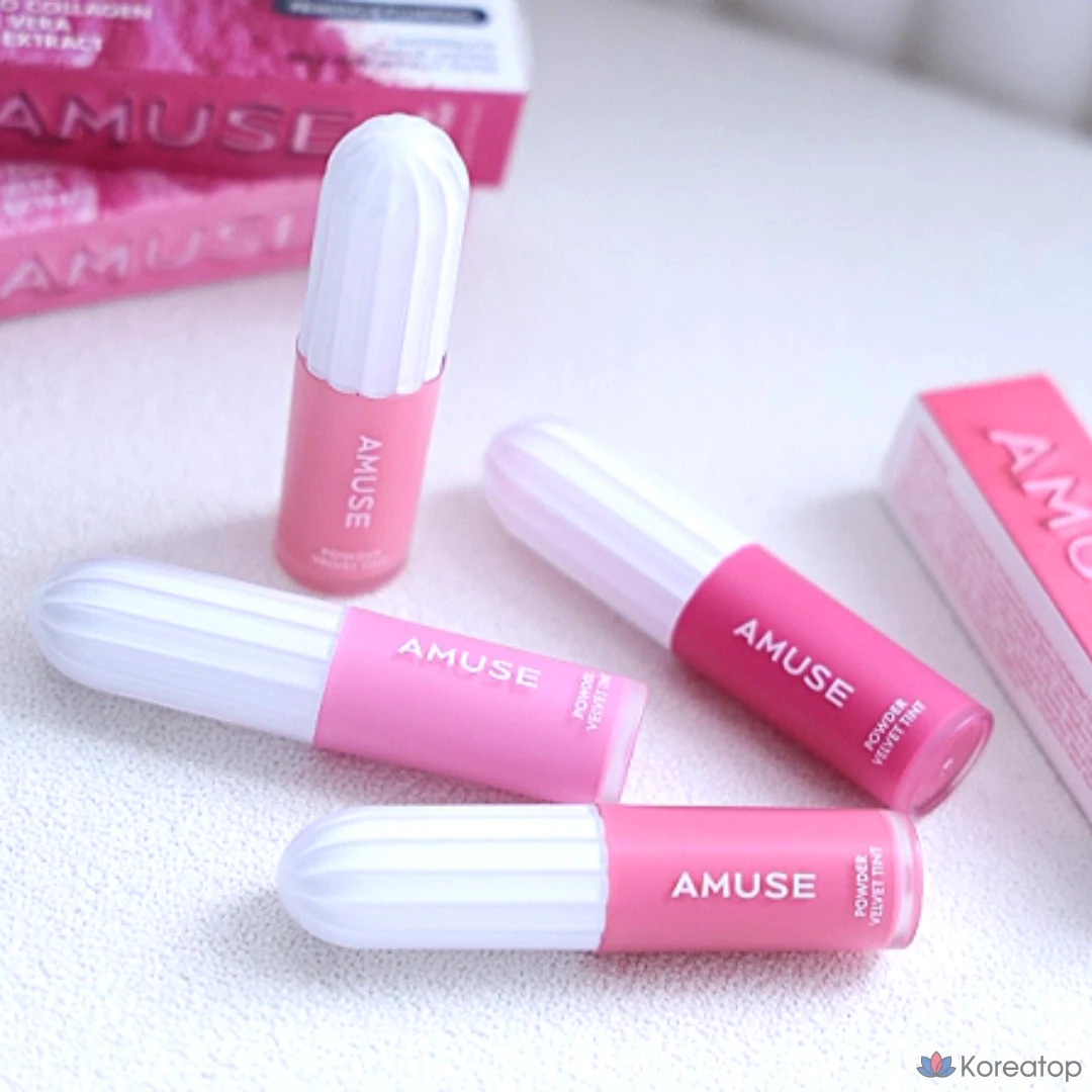 Amuse Powder Velvet Tint, 08. Berry Pop, 1 шт.
