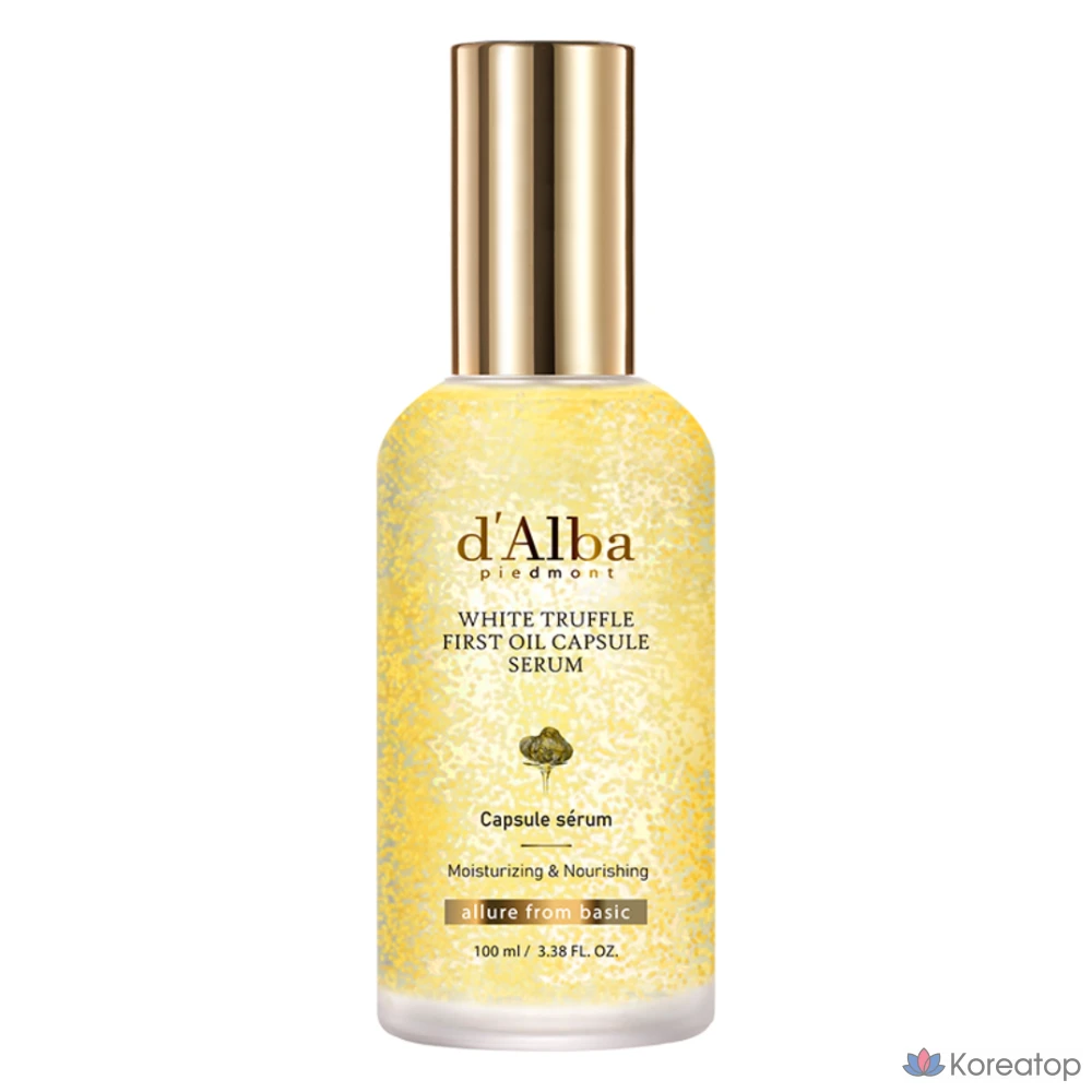 Сыворотка-капсула D'alba с белым трюфелем, 100 мл, 1 шт.