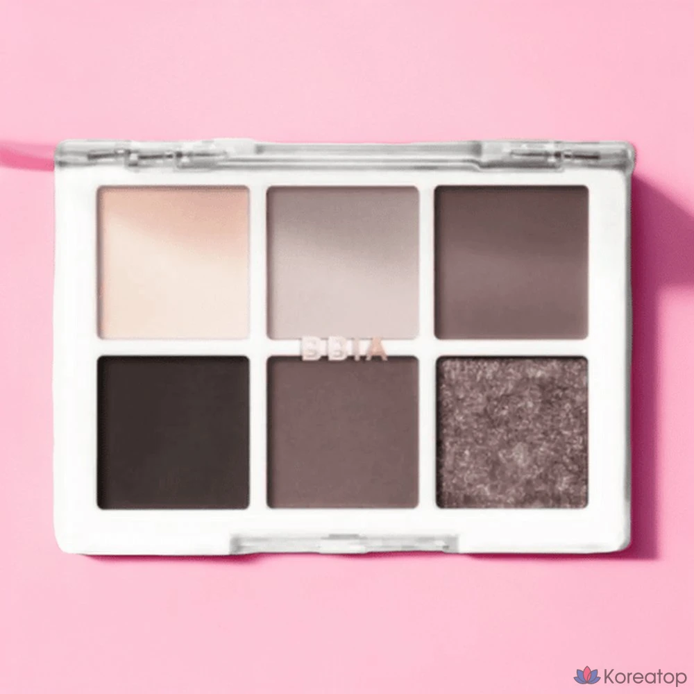Палетка теней для век BBIA Ready to Wear Eye Palette, 5 г, холодный серый, № 8, 1 шт.