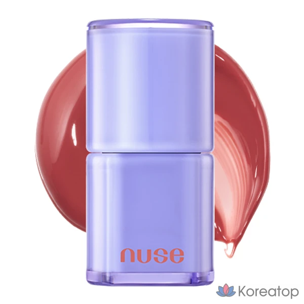 Тинт для губ Nuse Care, оттенок 04 Posy Rosy, 4,5 г, 1 шт.
