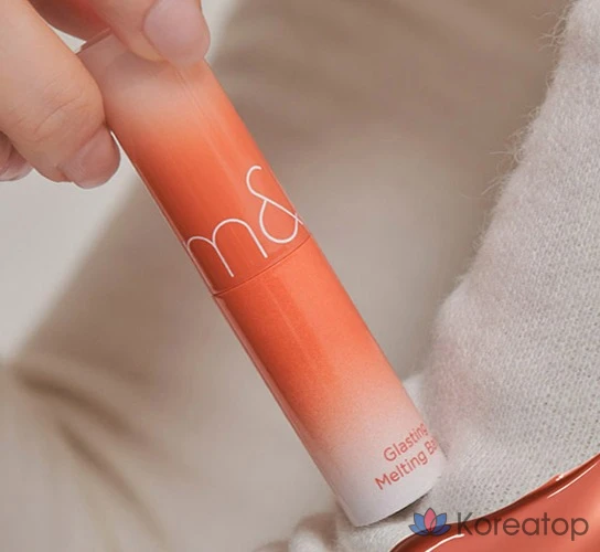 Тающий бальзам для губ ROM&ND Glasting Melting Balm, 15 тюбиков со вкусом орехового пива, 3,5 г, 1 шт., фото 4