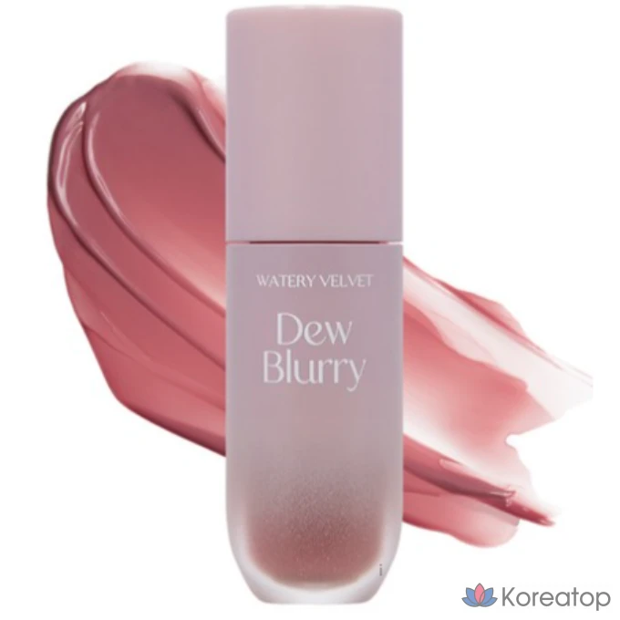 Блеск для губ Too Cool For School Dew Blurry Lip Tint, аромат сирени (розово-сиреневый), 1 шт.