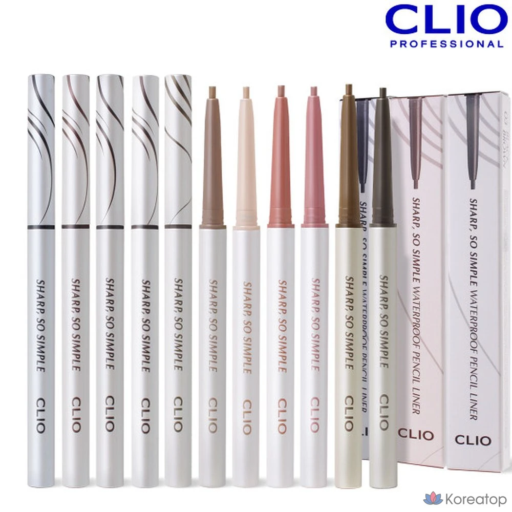 Водостойкий карандаш-лайнер Clio Sharp So Simple, 1 шт.