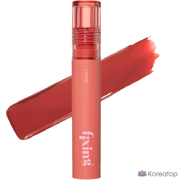 Фиксирующая краска для ногтей Etude House, № 2, винтажный красный, 1 шт.