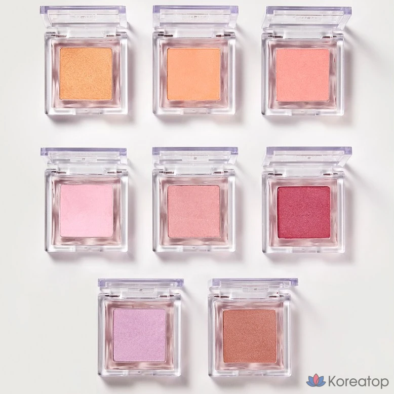 Запеченные румяна Glint by VDIVOV 2,4 г, оттенок Melon Bite, 1 шт., фото 3